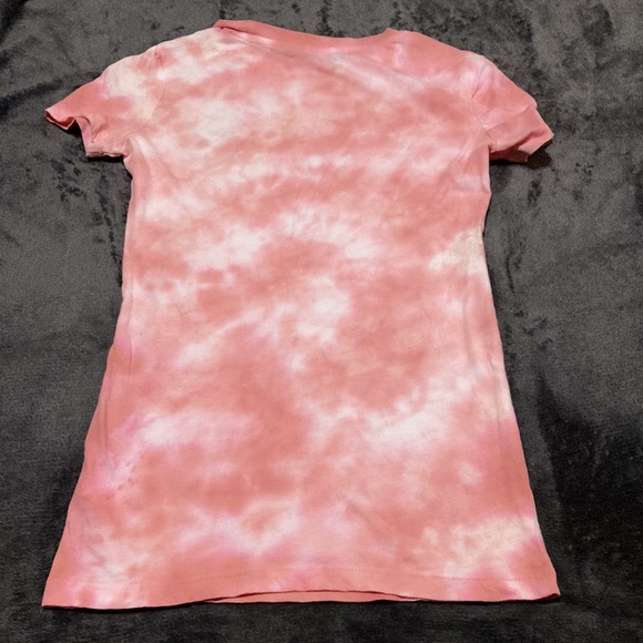 Aeropostale Classic Crew - Pink tie-dye with cherry blossoms - Picture 2 of 2